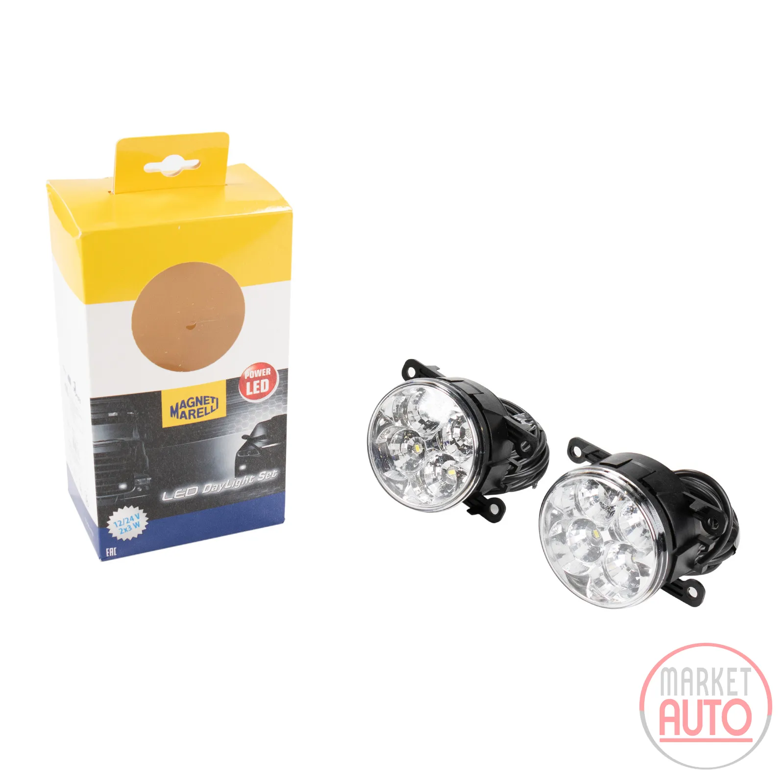 Daytime running light set LED retrofit kit Magneti Marelli