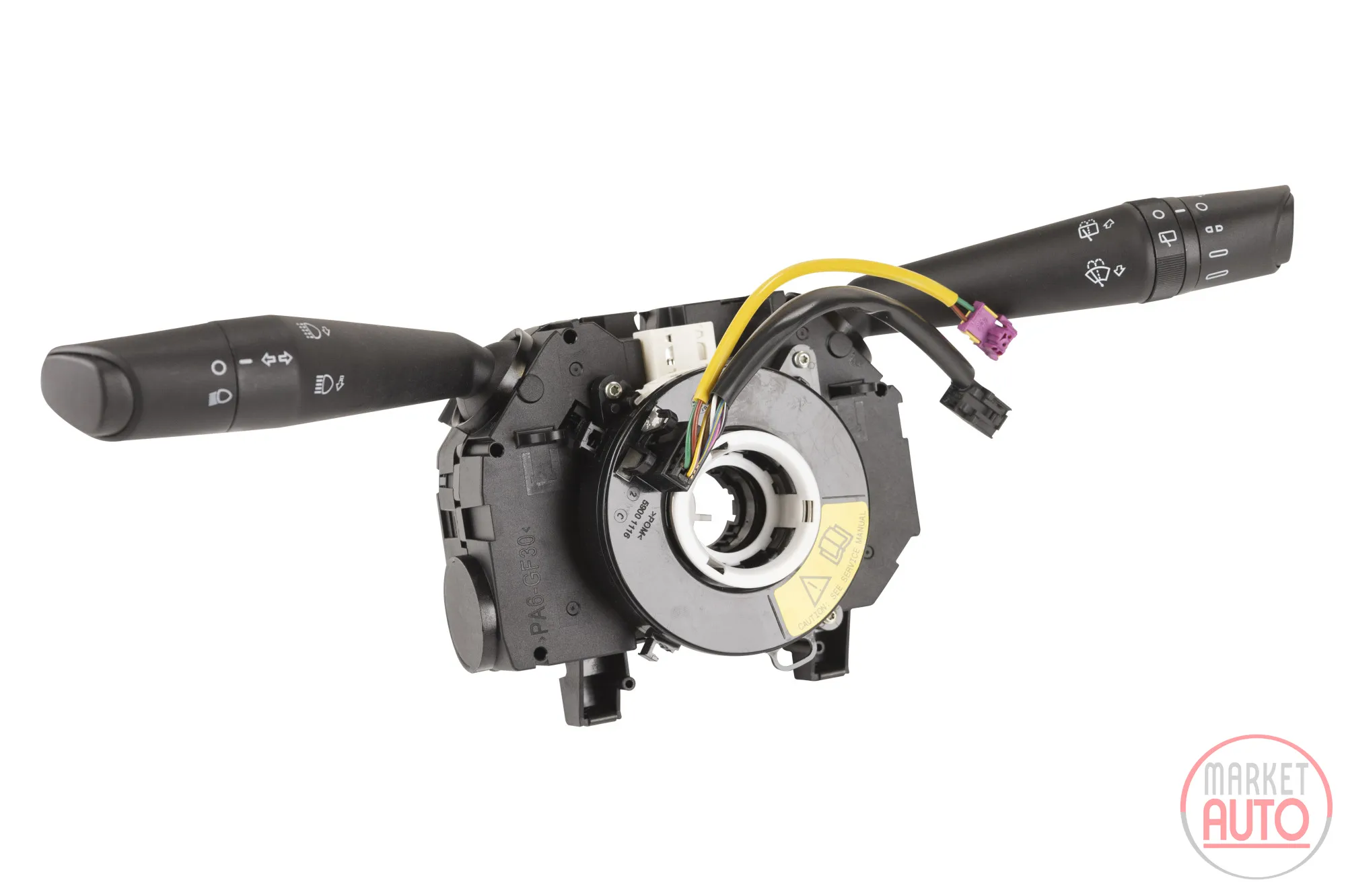Steering column switch multifunction steering wheel