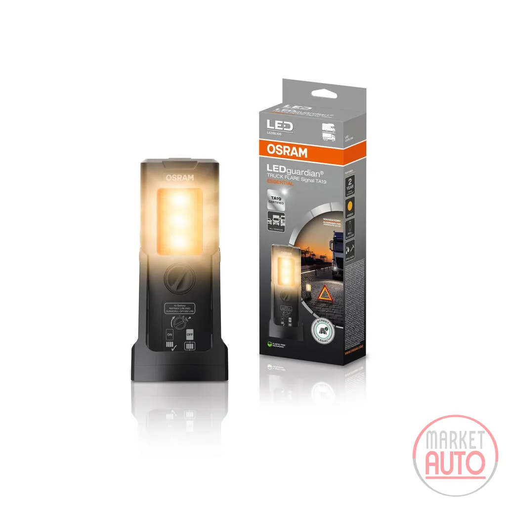LEDguardian Truck Flare Signal TA19 Essential Osram
