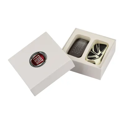 Key cover set matt bronze and black-white fluorescent