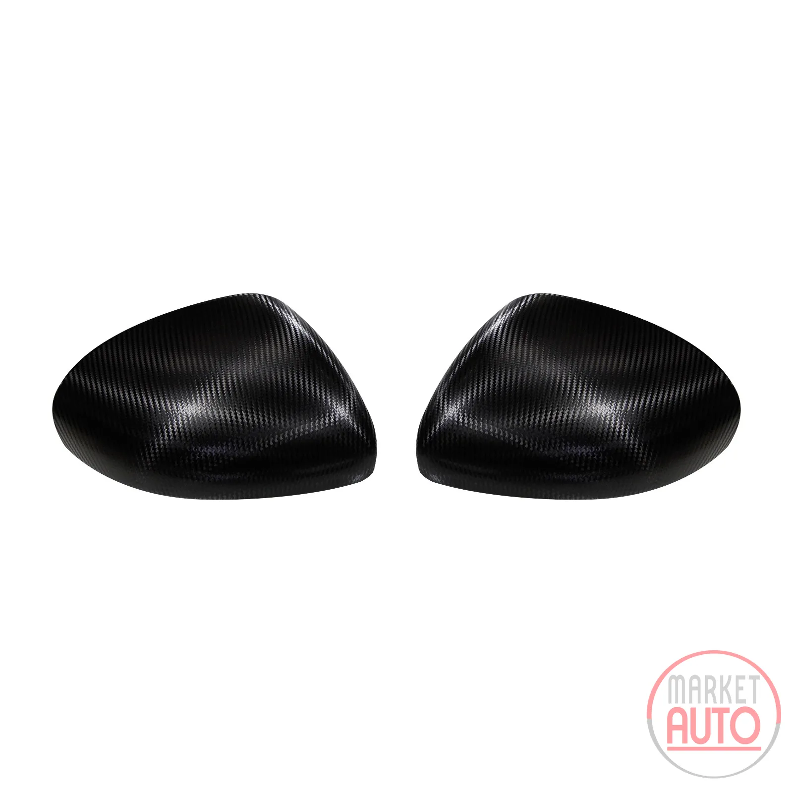 Exterior mirror caps in black, carbon look