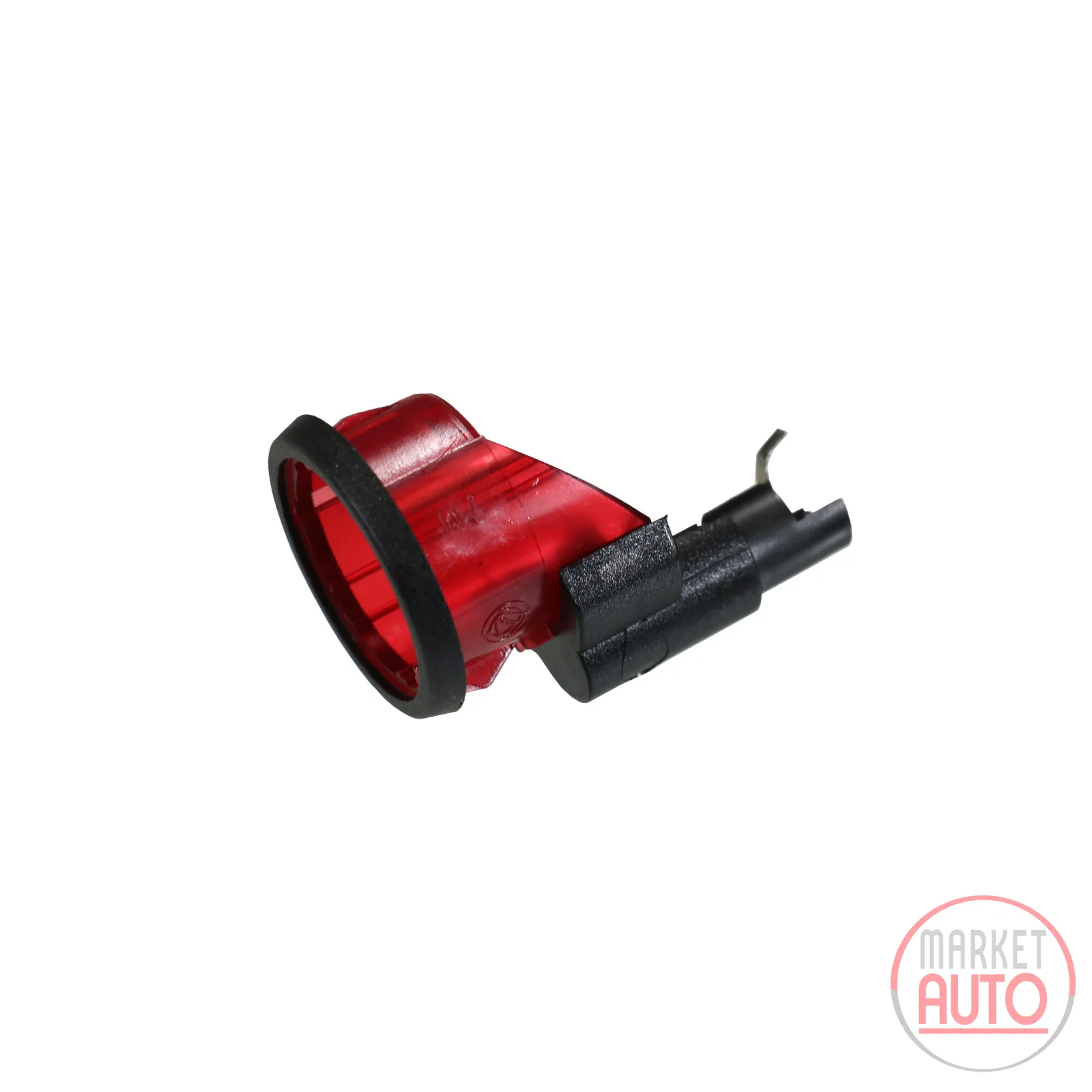 Mounting ring for housing cigarette lighter red black