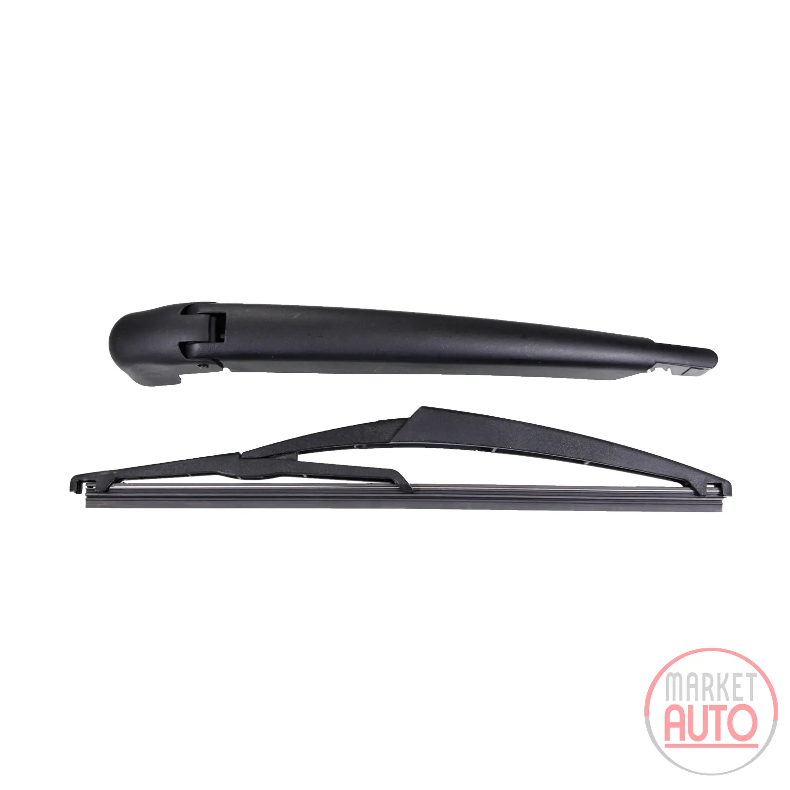 Wiper blade with integrated wiper arm