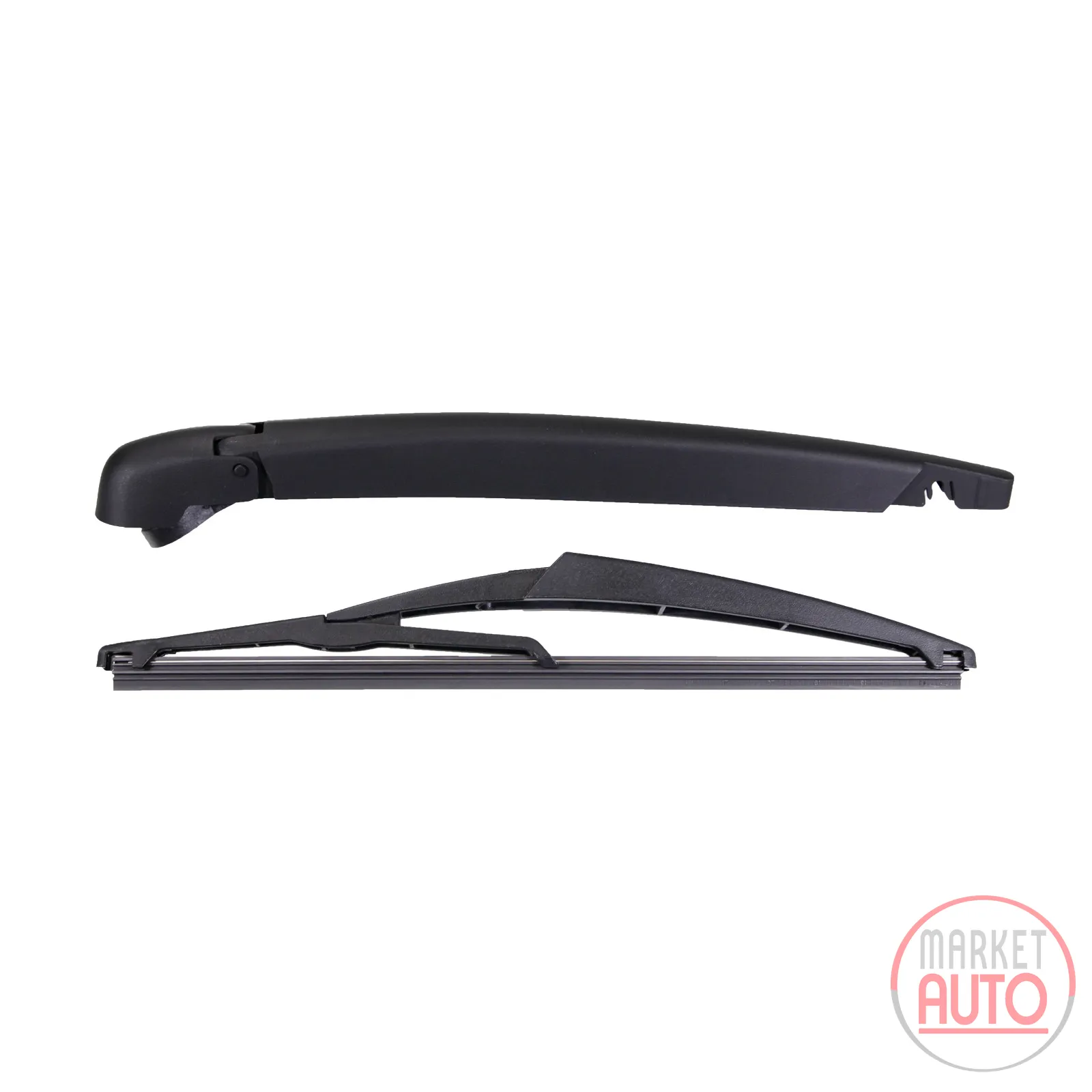 Wiper blade with integrated wiper arm