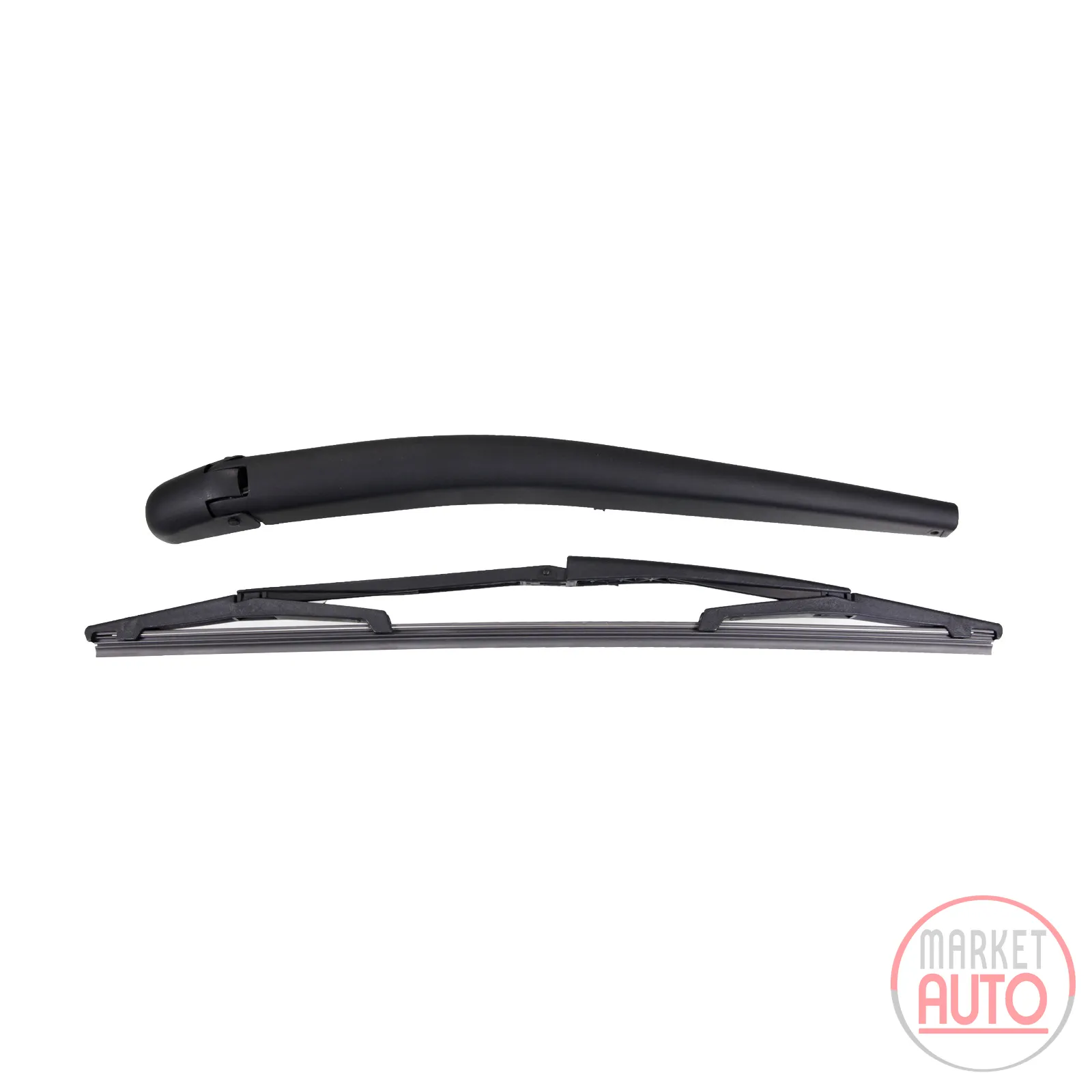 Wiper blade with integrated wiper arm