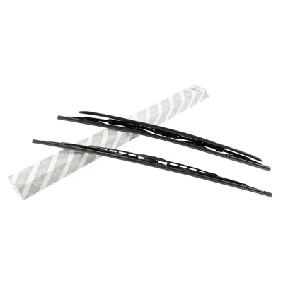 Wiper blade set with spoiler front 55-55 cm