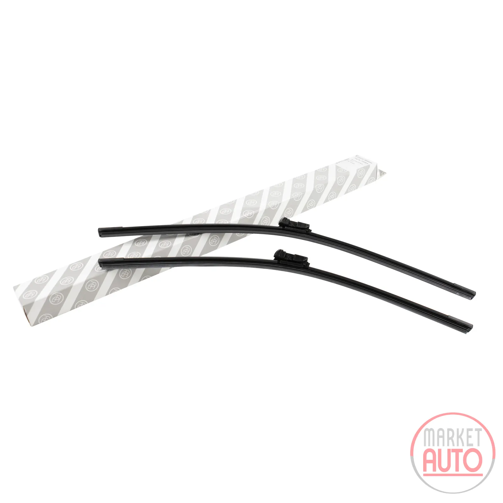 Wiper blade set Flat Blade 55-50cm