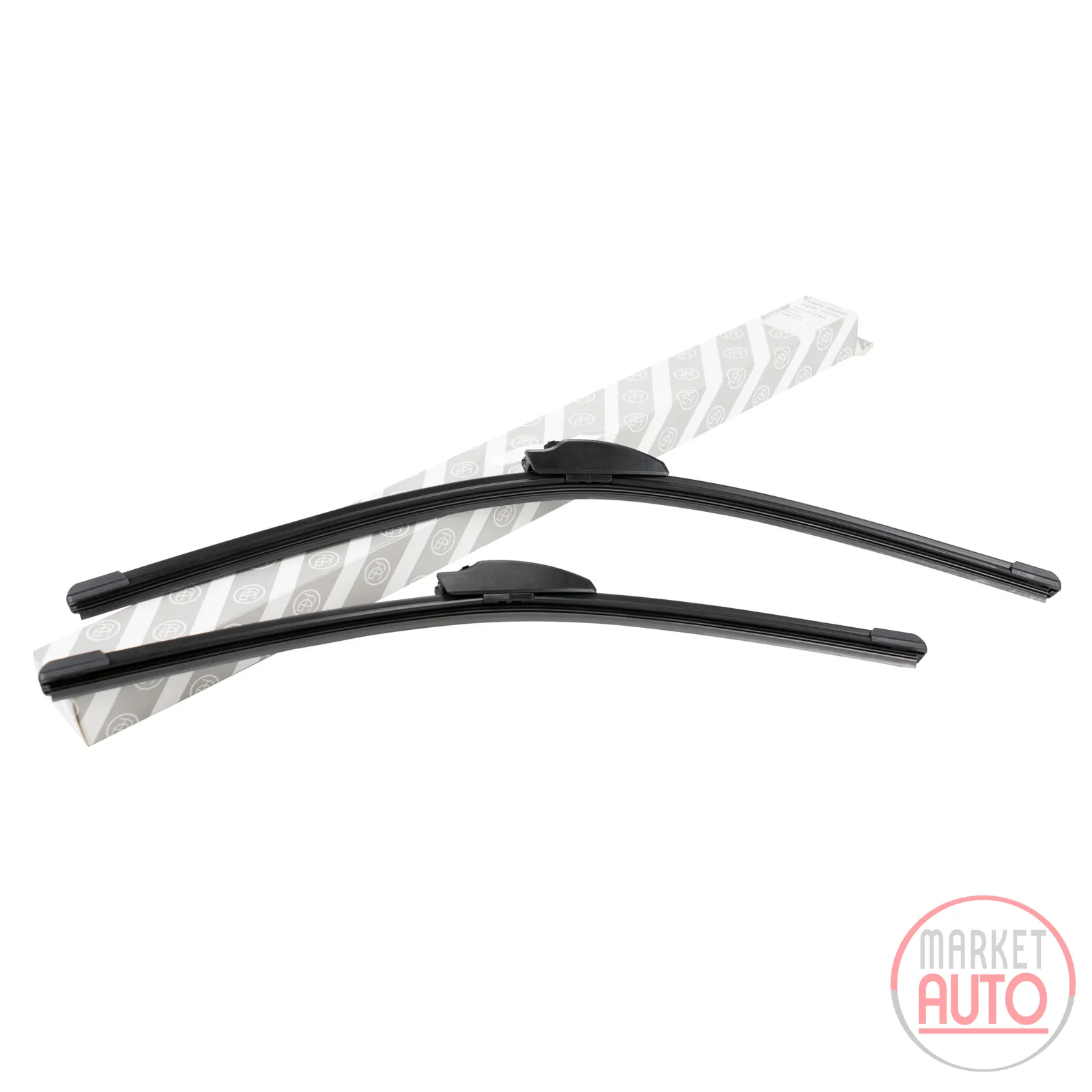 Wiper blade set Flat Blade front 60-48cm
