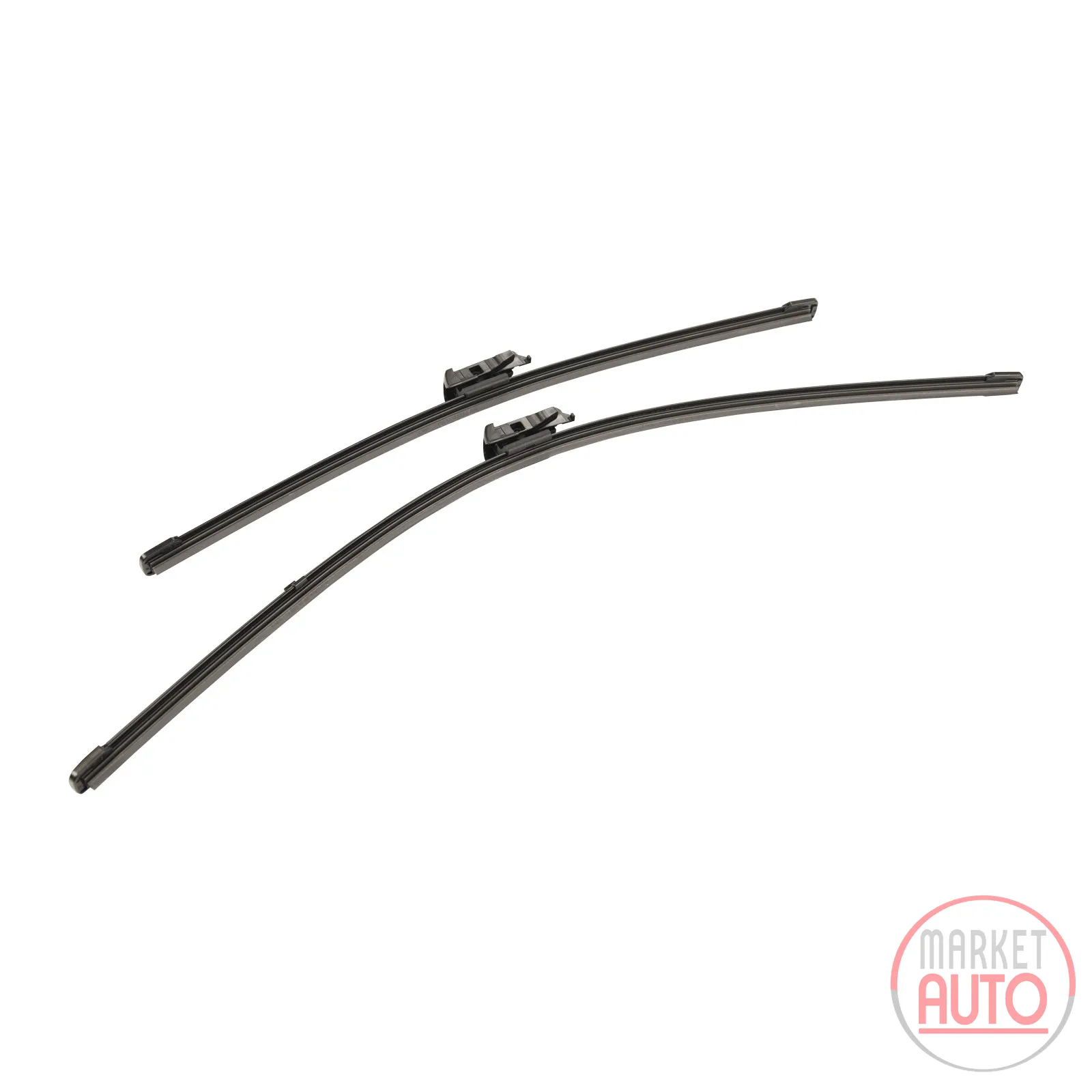 Wiper blade set front