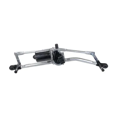 Wiper linkage complete with motor