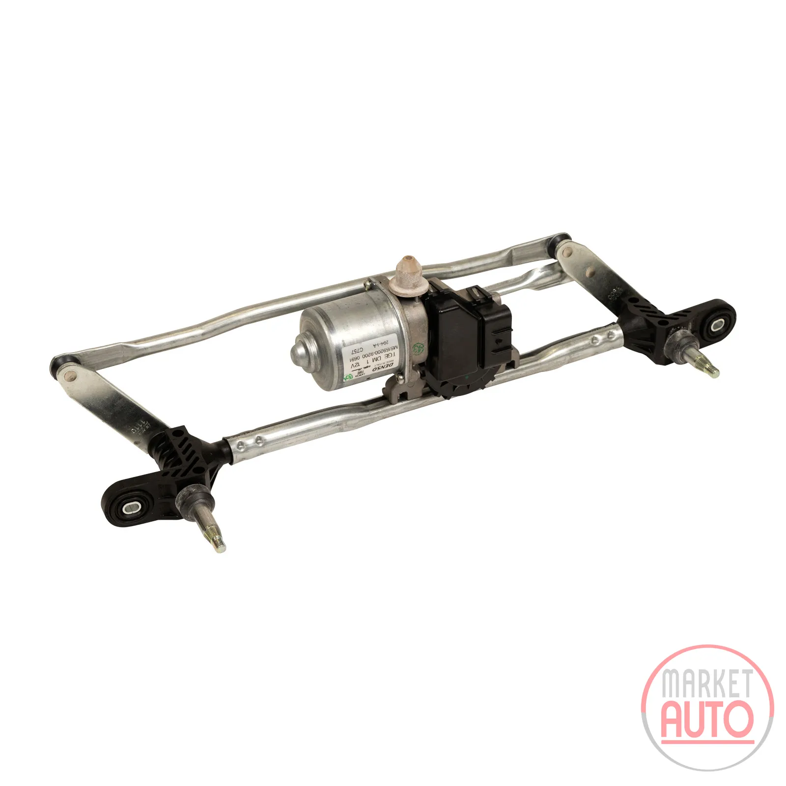 Front wiper linkage