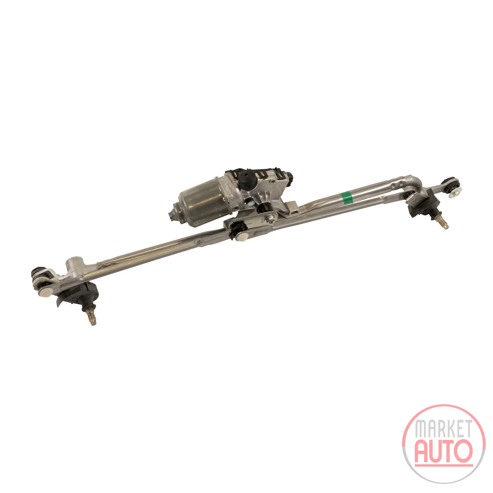 Wiper linkage complete with motor