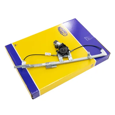 Electric window regulator front right motor on rail Magneti Marelli