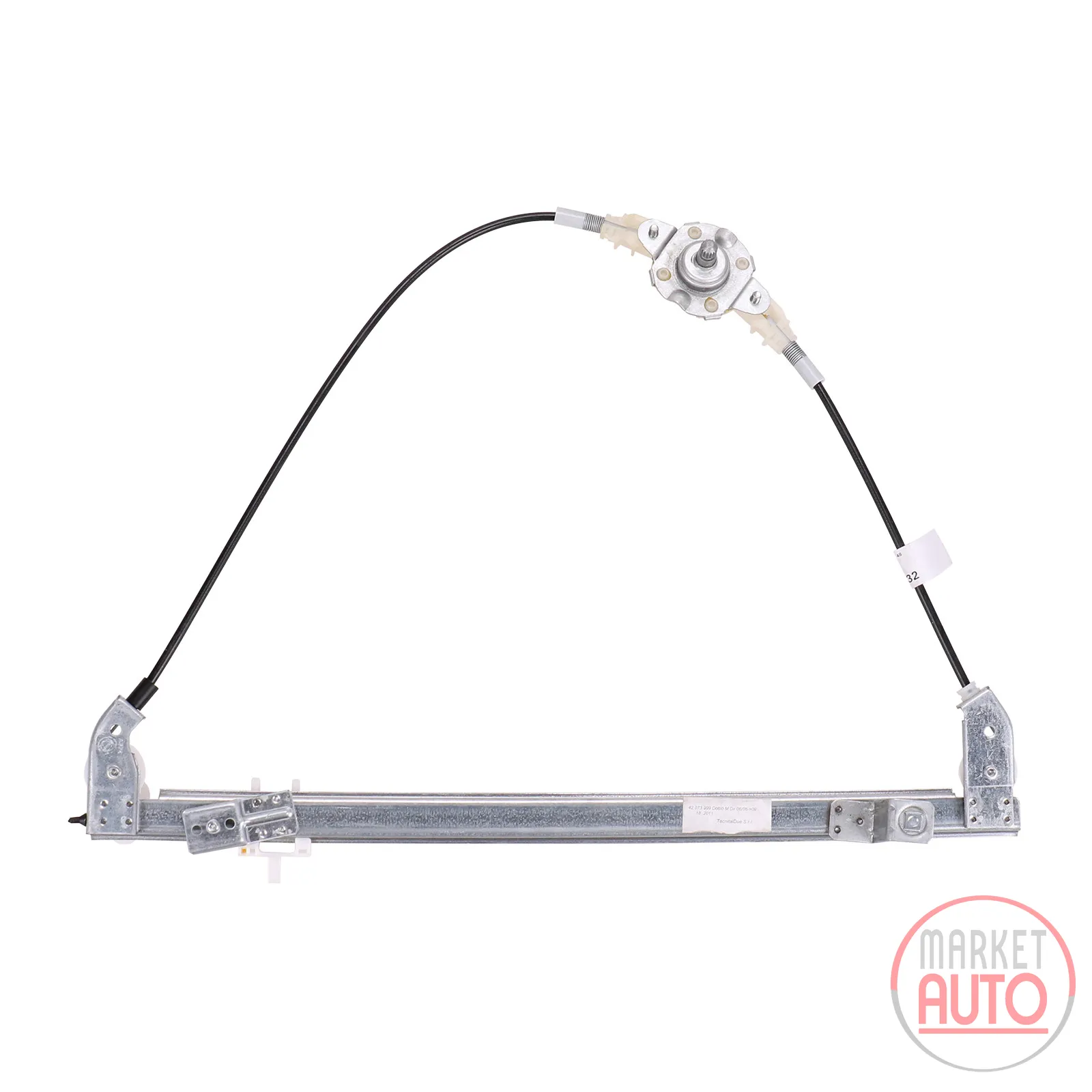 Manual window lifter front right