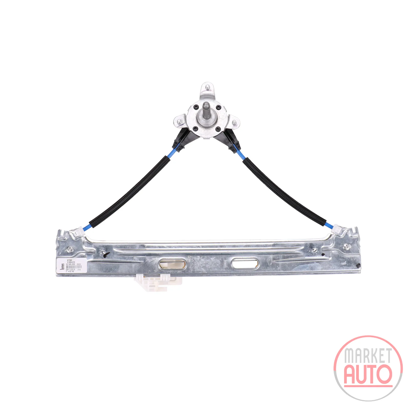 Manual window lifter rear right