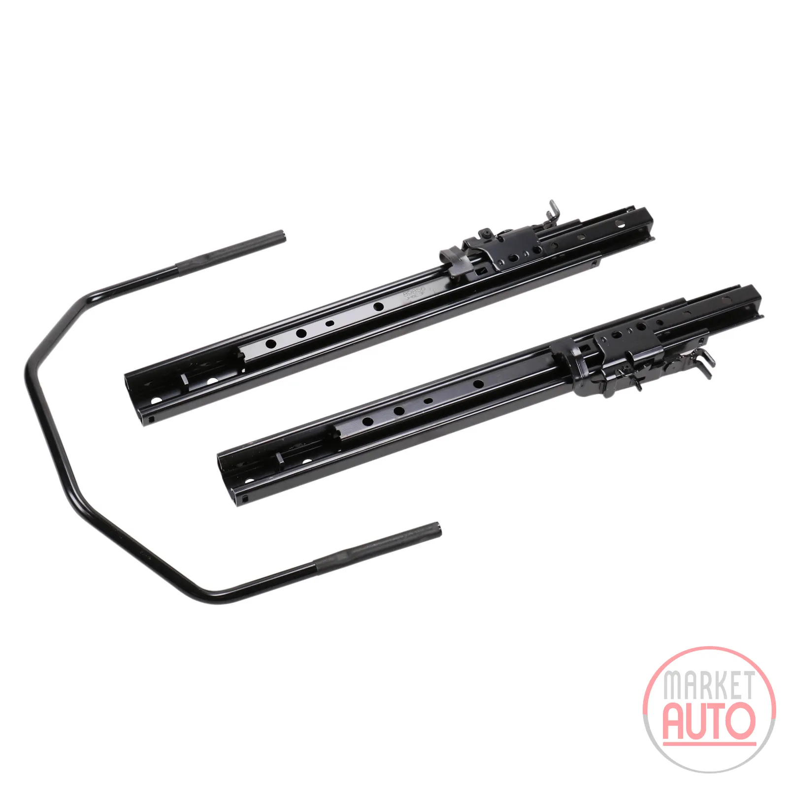 Seat rail, guide for the seat