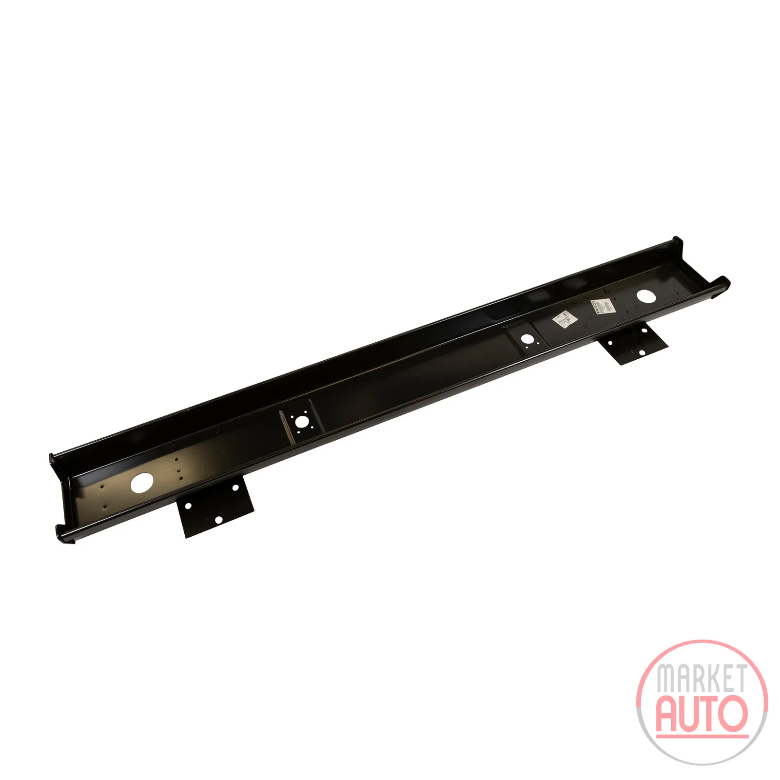 Rear cross member crash box flatbed