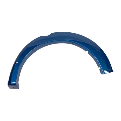 Wheel house panel with widening complete rear left blue