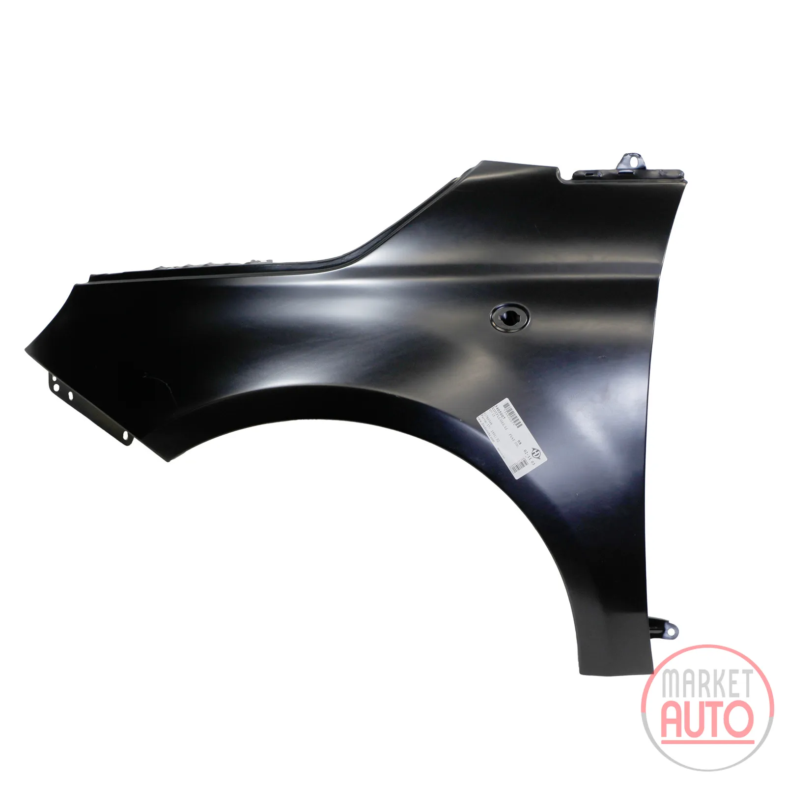 Front left fender primed