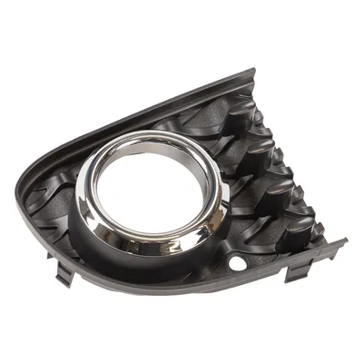 Right front bumper trim with fog light
