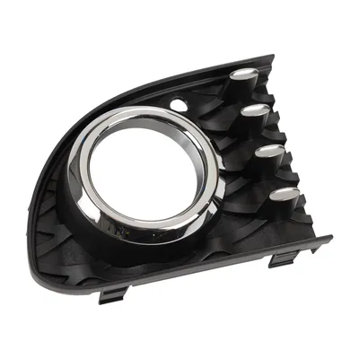 Left front bumper trim with fog light