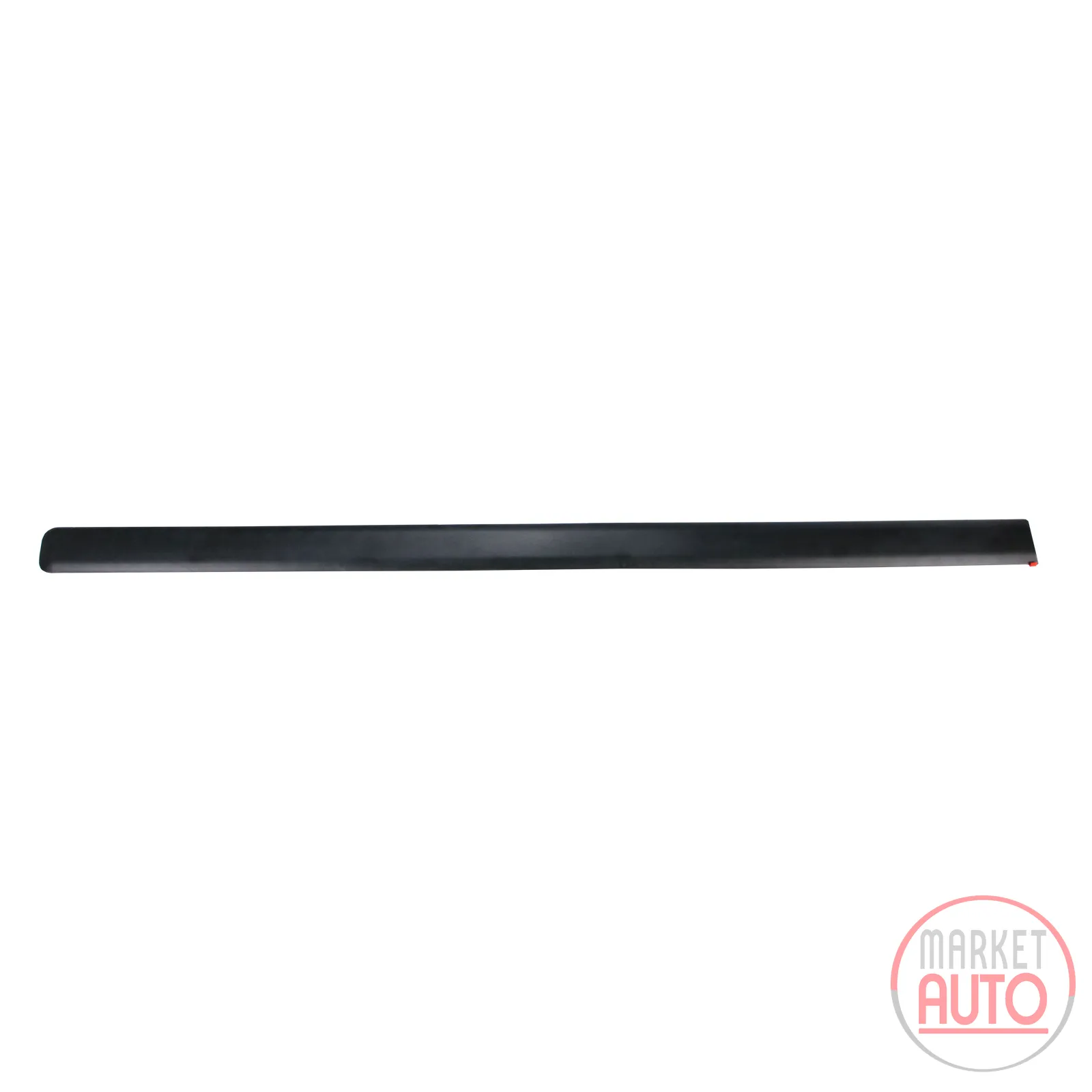 Trim strip on the left front of the driver's door, driver's side