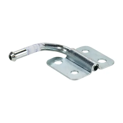 Holder for the exhaust silencer left