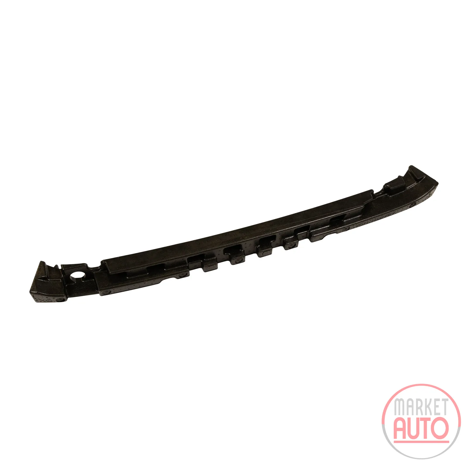 Shock absorber rear behind the bumper