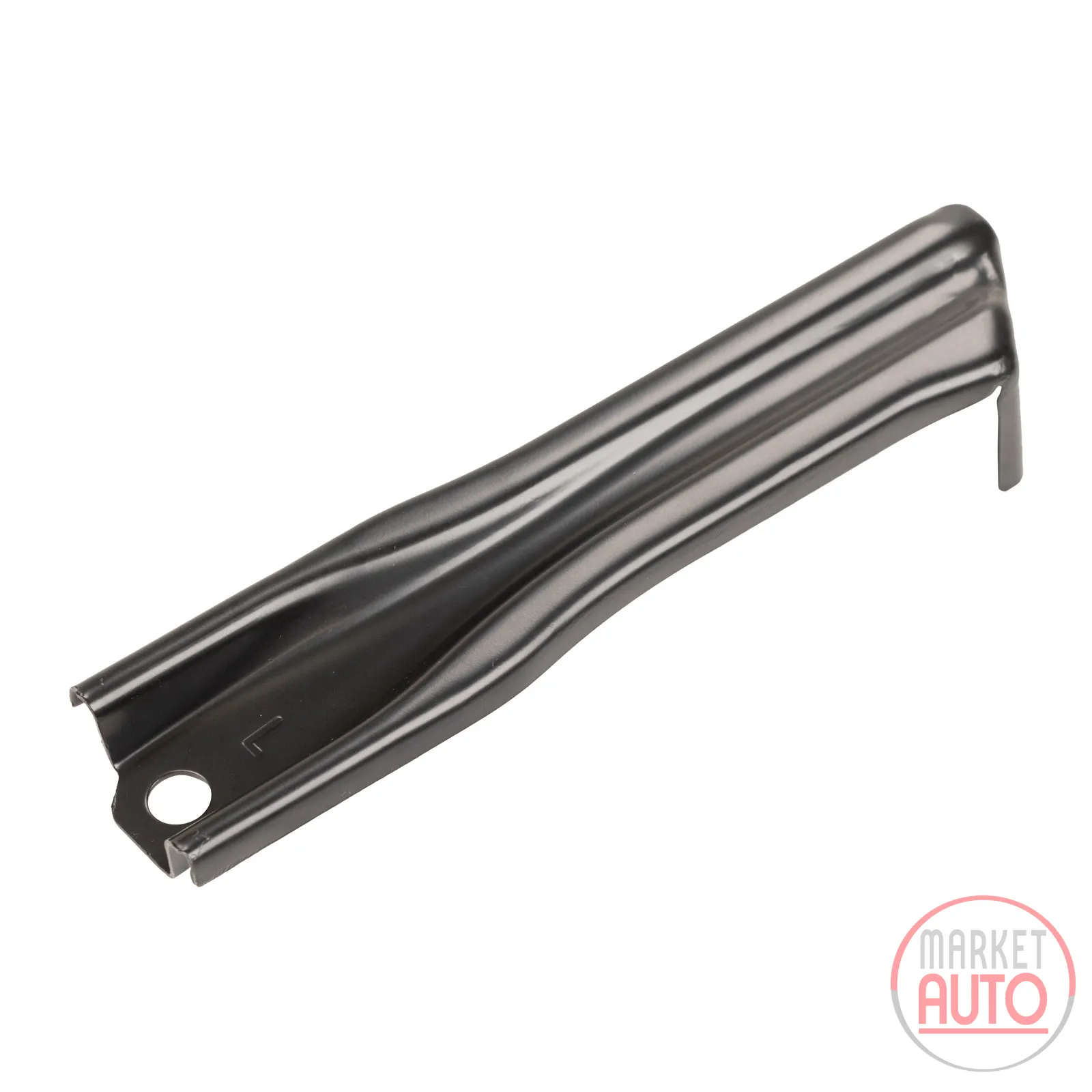Bracket behind bumper front left
