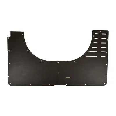 Trim rear left loading area over the wheel arch