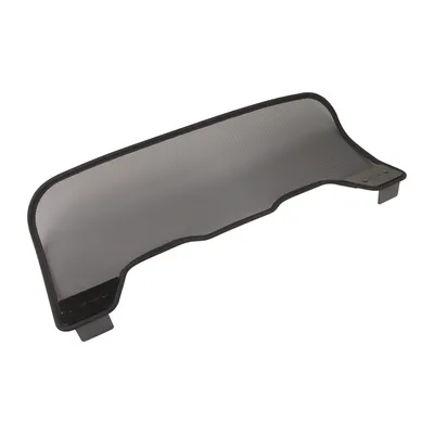 Windshield in the rear of the trunk above the parcel shelf
