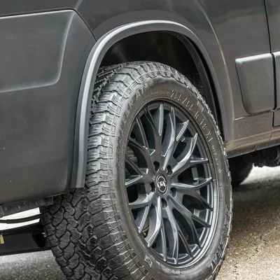 Fender flares rear axle 2 pieces