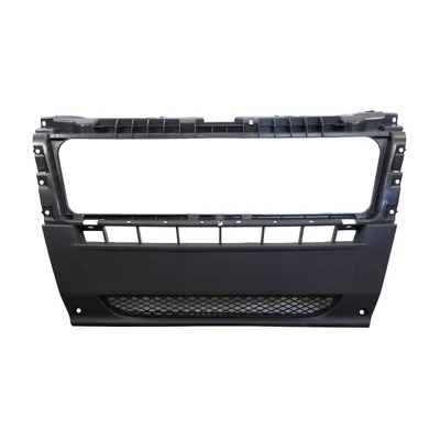 Front bumper center grey with grille