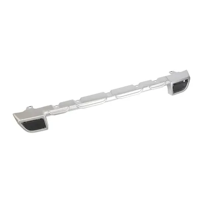 Spoiler for front bumper chrome