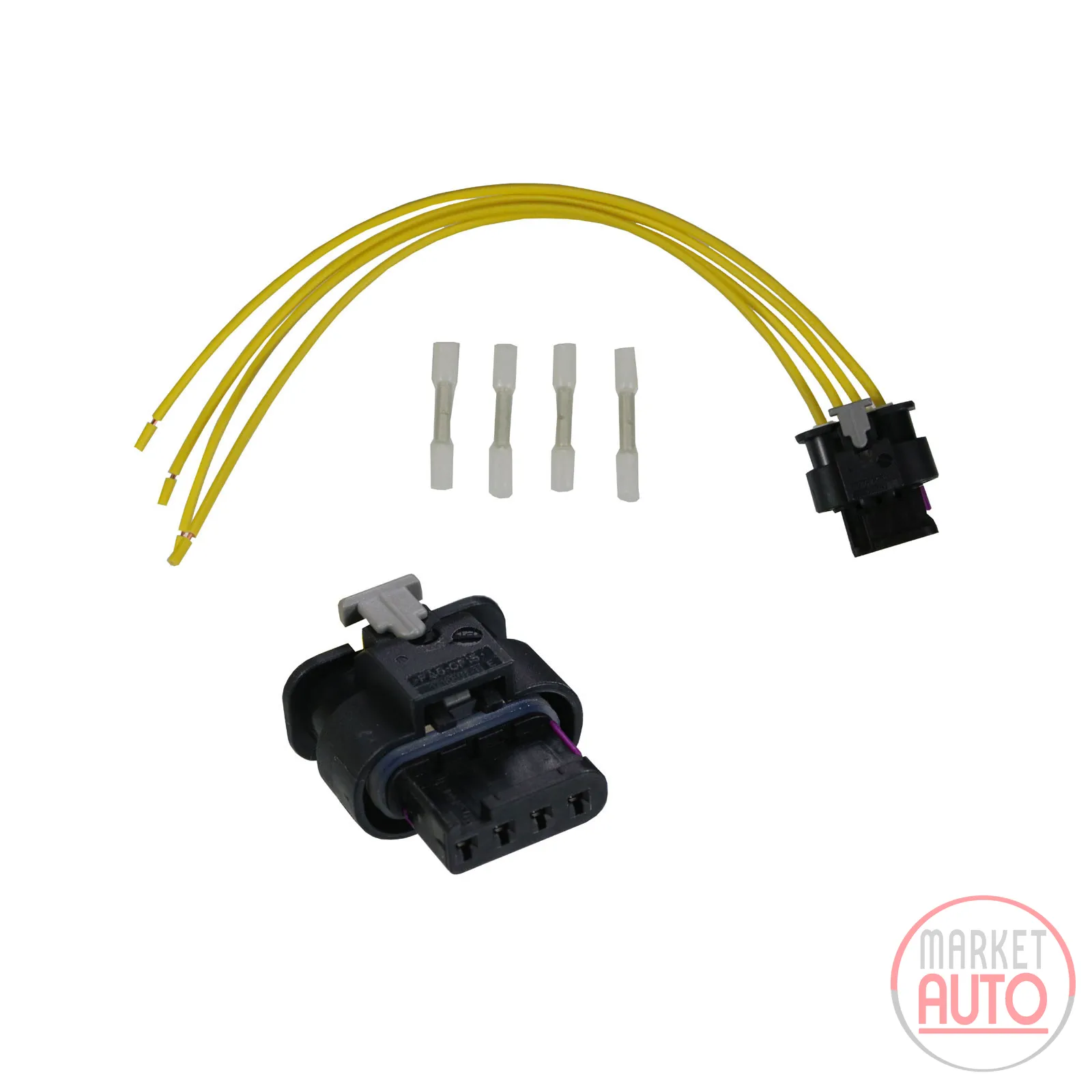 Cable repair kit rear light 4-wire oval
