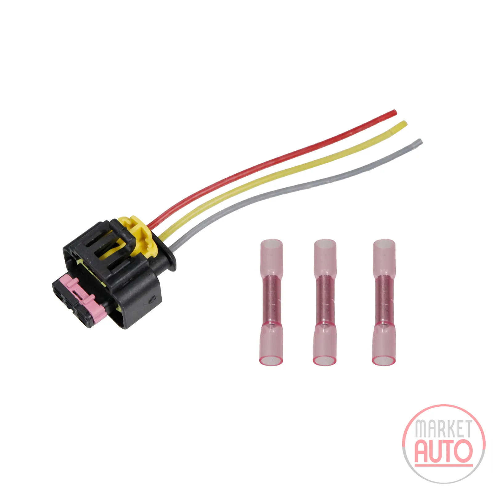 Cable repair kit turbocharger connector (square) 3-pin