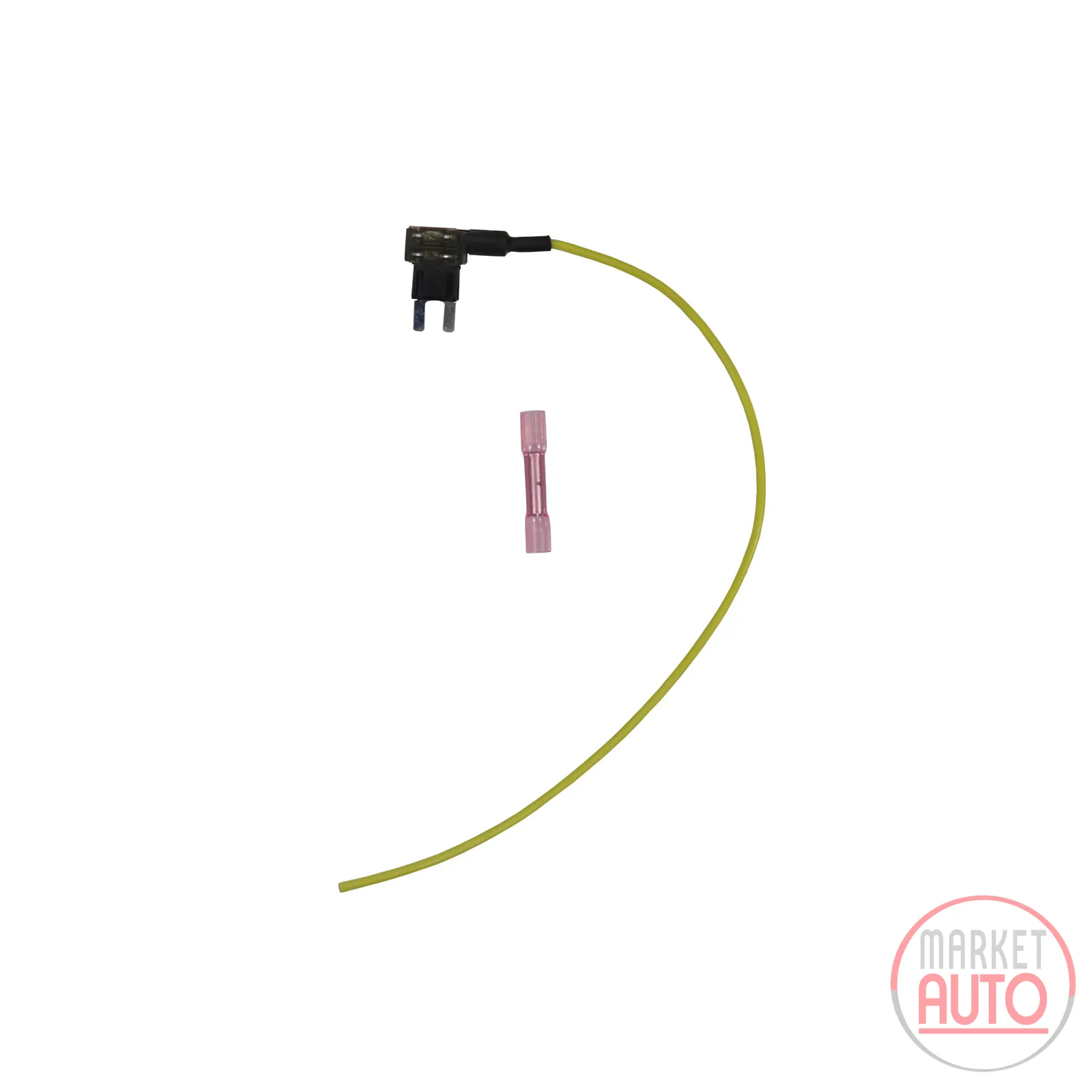 Fuse holder for mini blade fuse - yellow - 7.5 A