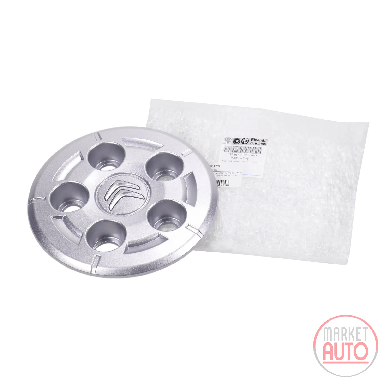 Hubcap small Citroen 16 inch bolt circle 5x130mm
