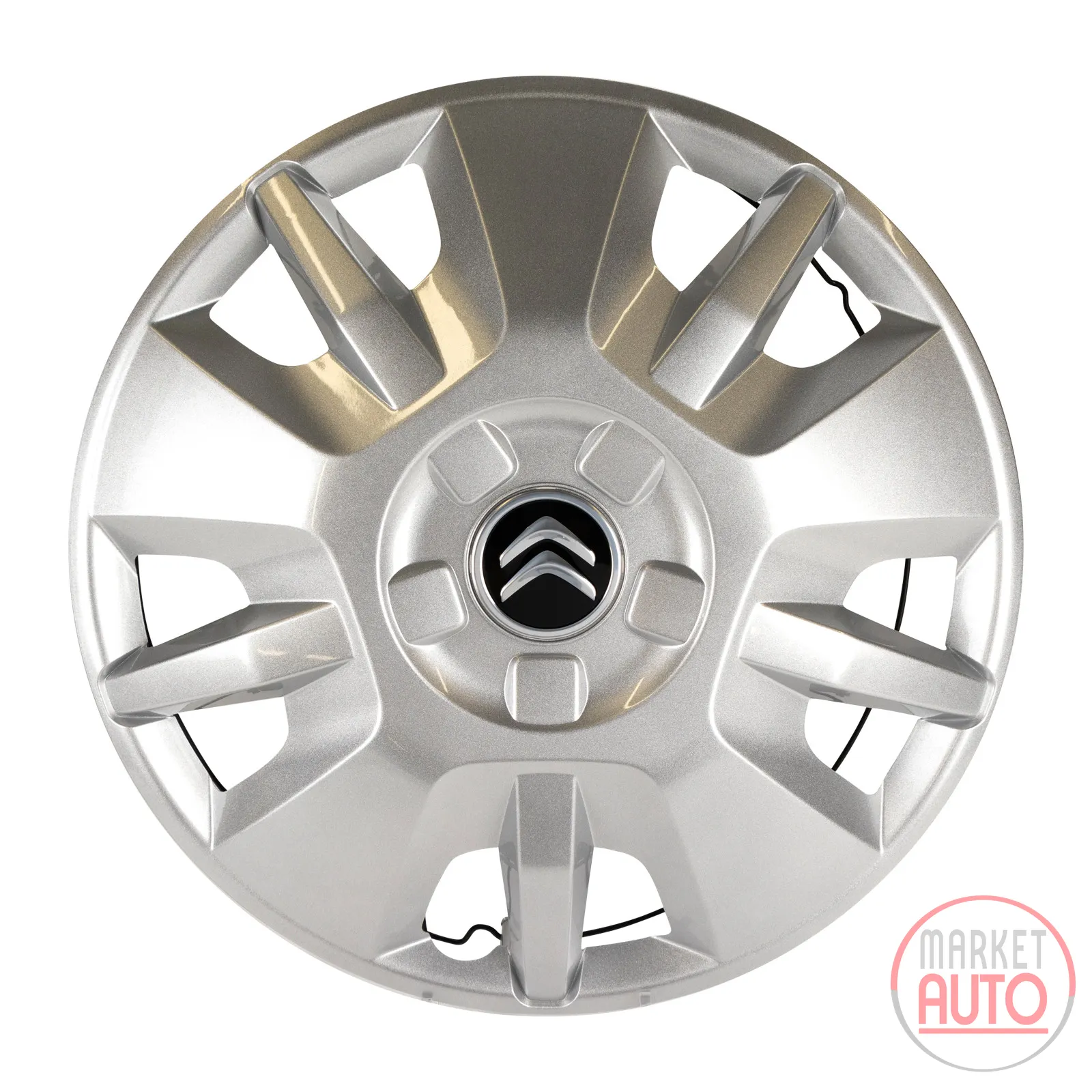 15-inch wheel cover with Citroen emblem, old version