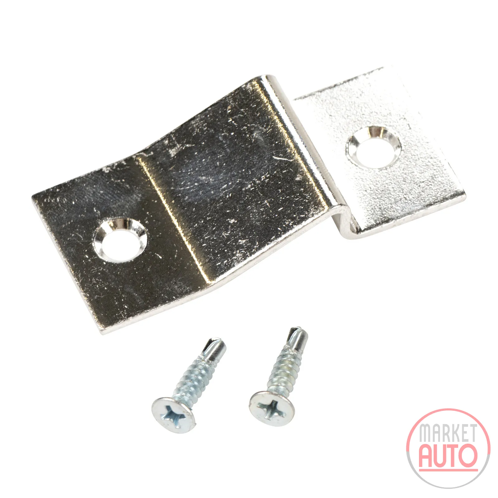 Door stop for sliding doors for motorhomes and caravans including mounting mater