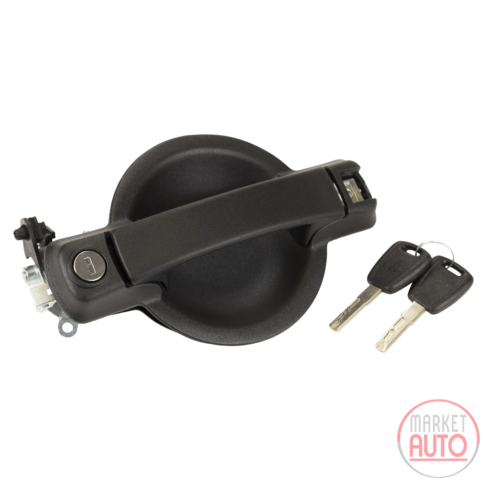 Door handle outside rear door