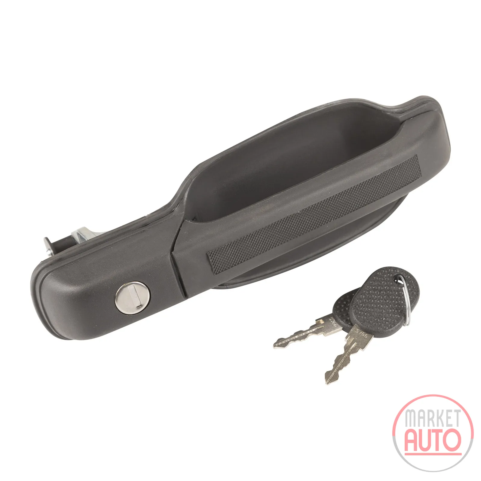 Door handle front right with cylinder
