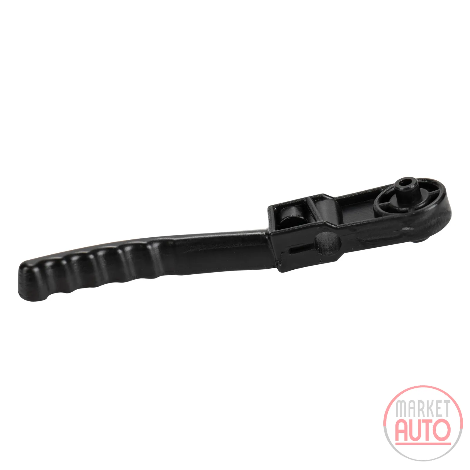Bonnet cable lever footwell