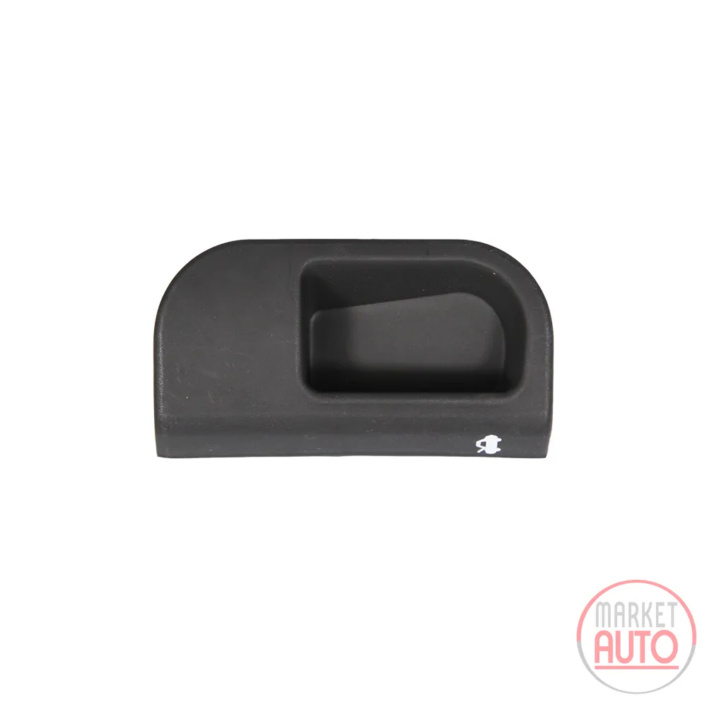 Bonnet cable lever footwell