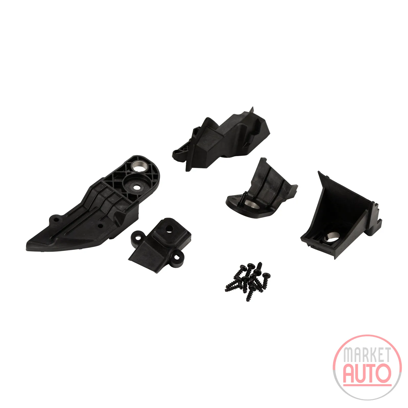 Mounting kit for the right headlight