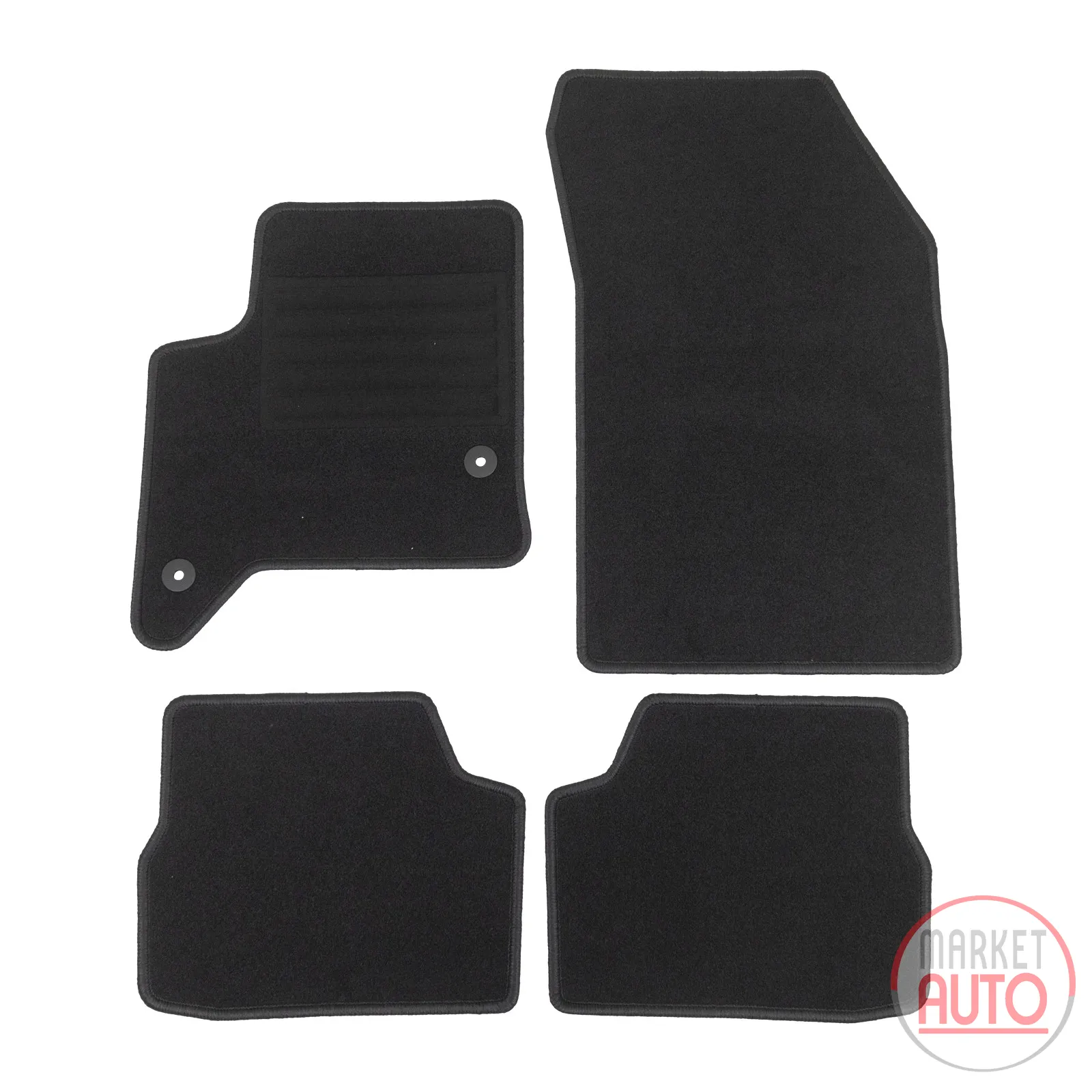 Floor mat set Imperial black
