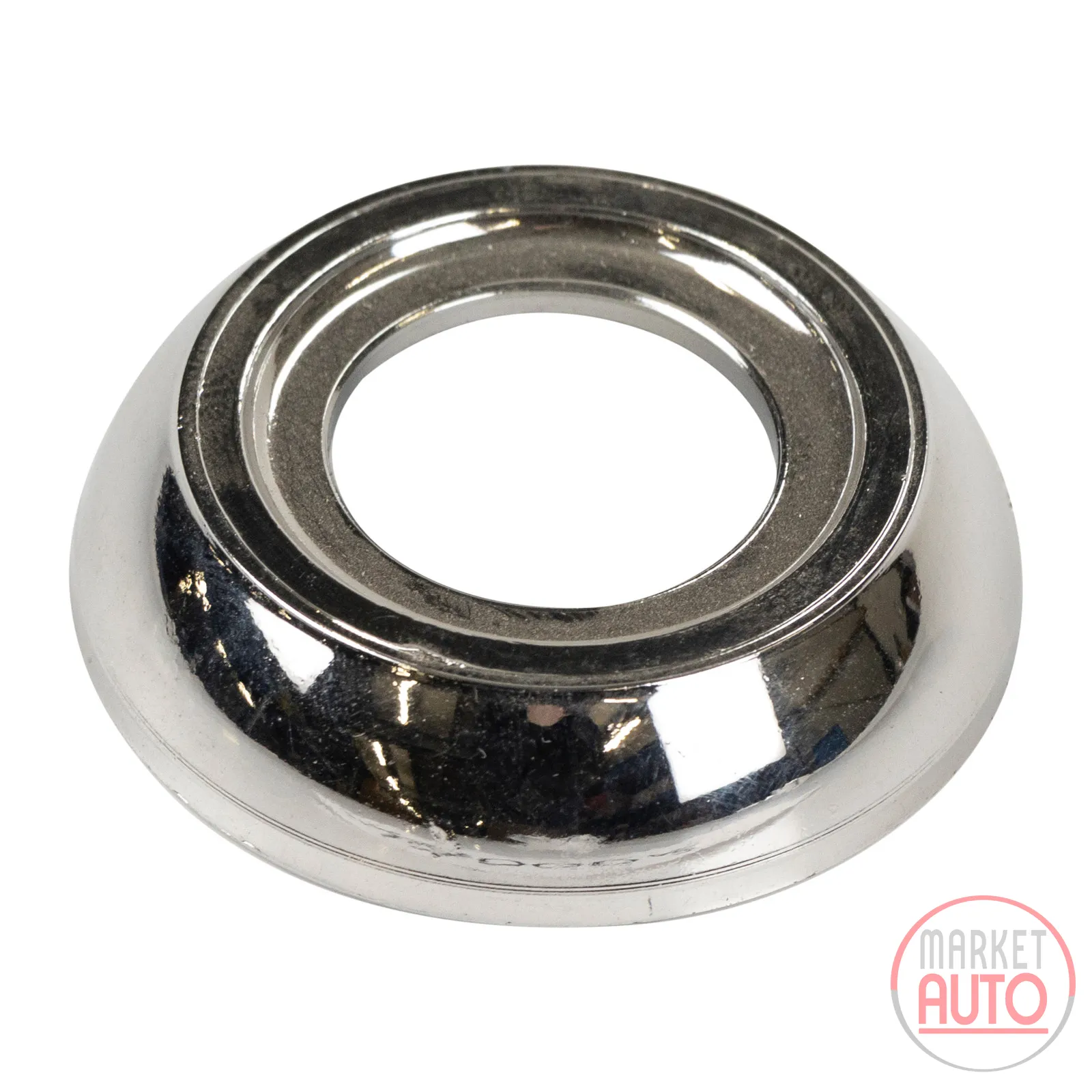 Window crank rosette chrome