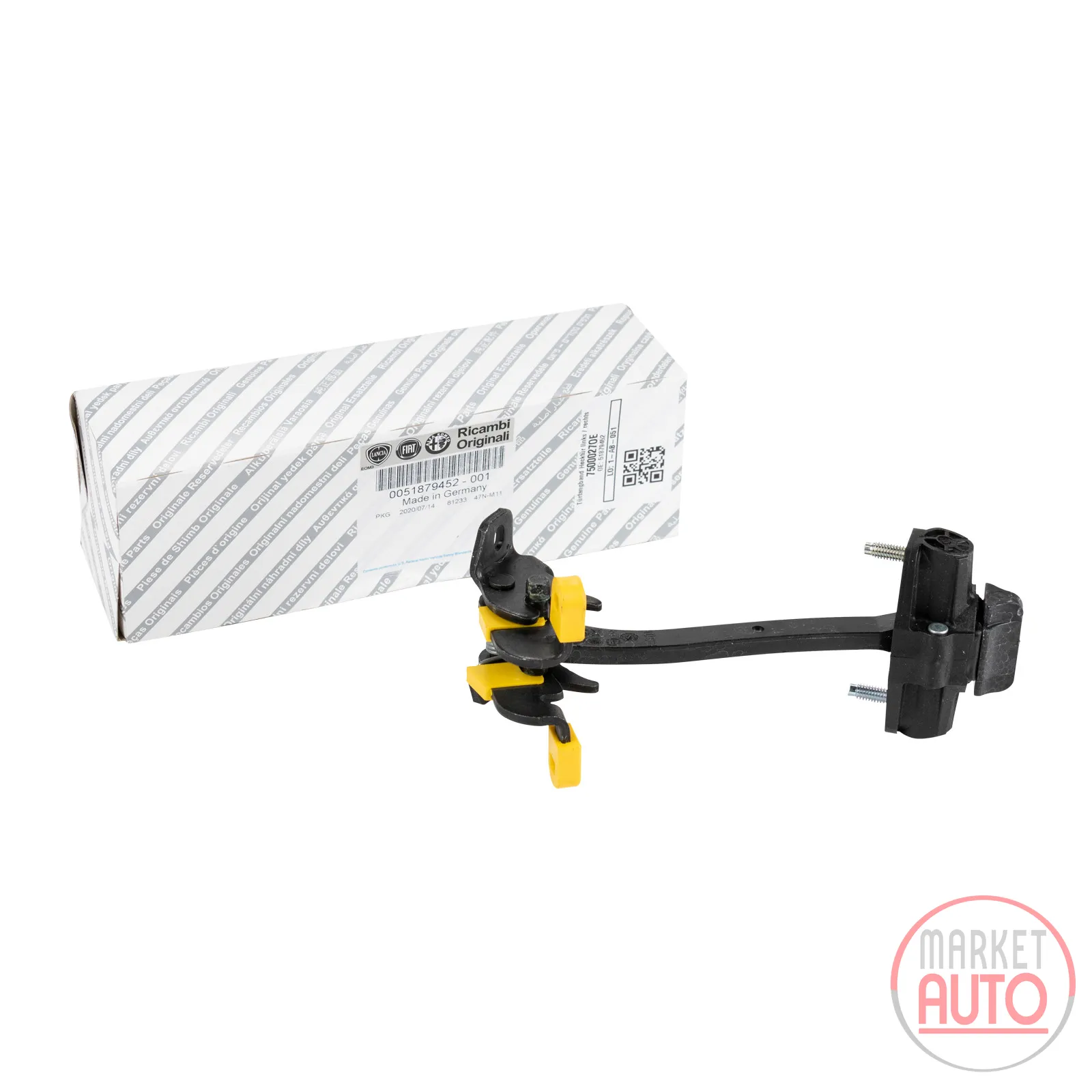 Door catch strap rear left / right