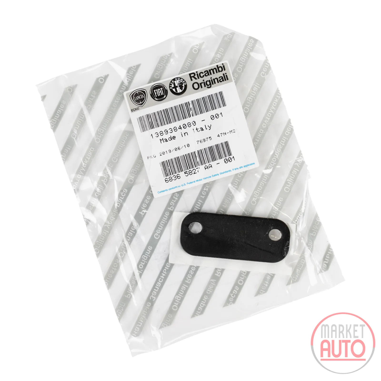 Holder for door catch strap