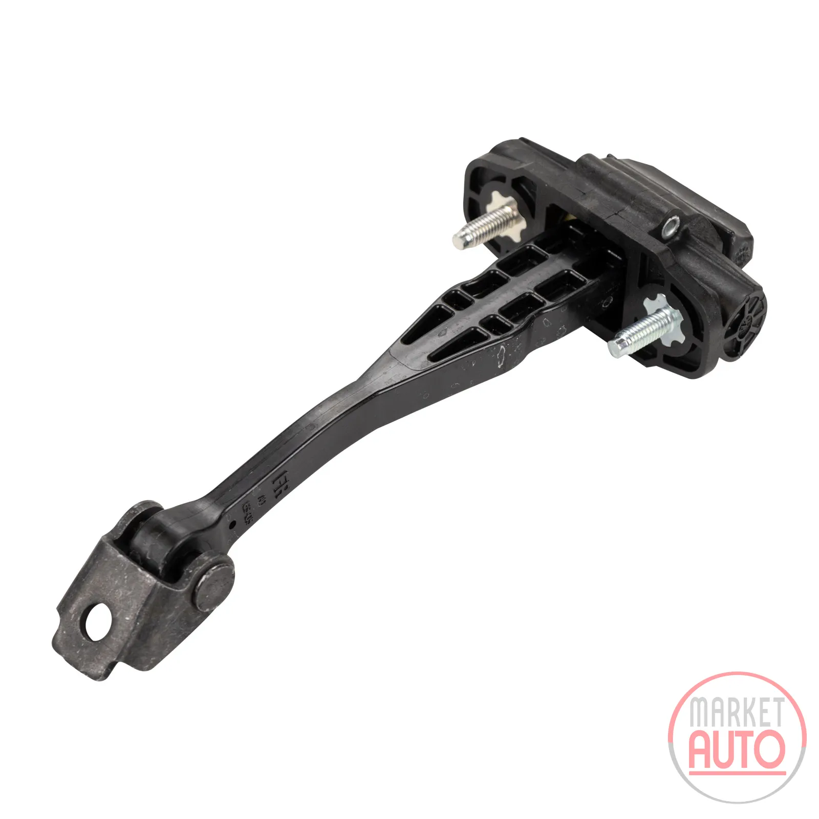 Door catch strap front